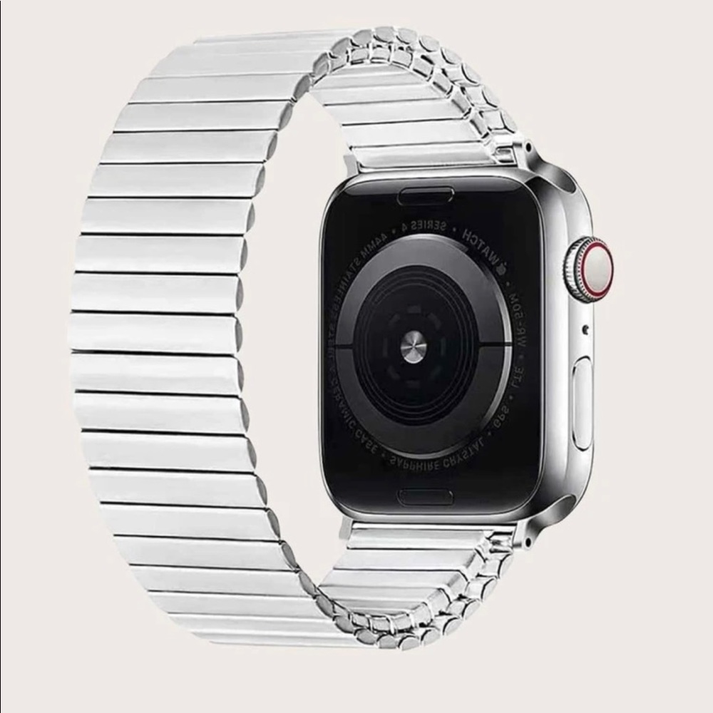 Stainless steel retractable Apple Watch band
